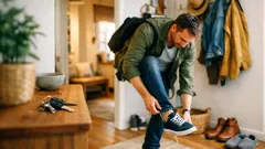 Prečo si vyzúvame topánky bez rozviazania šnúrok a čo to hovorí o únave