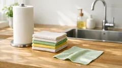 Papierové utierky v kuchyni? Toto je jednoduchá náhrada, ktorá šetrí peniaze aj odpad