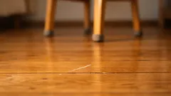 Ako zamaskovať škrabance na drevenej podlahe bez brúsenia: 3 šetrné triky