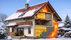 Ako vybrať tepelnú izoláciu domu: minerálna vlna, celulóza či PUR bez zbytočných chýb