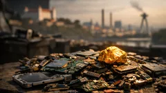 Zlato v starých telefónoch: nové metódy, ktoré menia recykláciu elektroodpadu