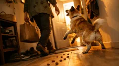 Prečo pes skáče pri dverách a ako ho to odnaučiť bez kriku