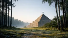 Pyramída v lese pri Derneburgu: tajomné mauzóleum z roku 1839 a jeho príbeh