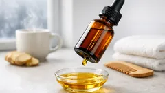 Zázvorový esenciálny olej na pokožku hlavy: čo naozaj vie a kedy radšej brzdiť