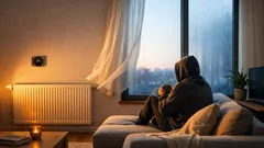 Prečo je vám doma zima aj pri 21 °C: teplotu neklame termostat, ale steny a okná