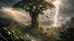 Prečo niektoré stromy po zásahu bleskom prosperujú a nie hynú