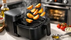 Teplovzdušná fritéza v praxi: čo zvládne namiesto rúry a kedy sa neoplatí