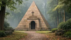 Pyramída v lese pri Derneburgu: prečo tam stojí a čo symbolizuje