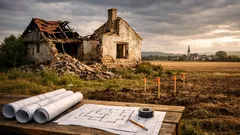 Rekonštrukcia zdedeného domu: kedy vám územný plán zmení opravu na novostavbu