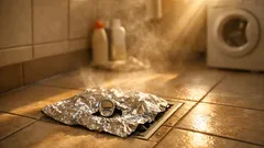 Prečo sa oplatí prelepiť odtok hliníkovou fóliou, keď z kúpeľne cítiť kanál