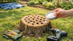 Ako odstrániť peň bez bagra: funguje Epsomská soľ a správny postup