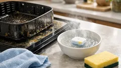 Ako vyčistiť teplovzdušnú fritézu tabletou do umývačky bez drhnutia