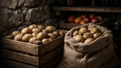 Ako skladovať zemiaky, aby neklíčili a nehnili: jednoduché pravidlá do každej špajze