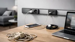 Modulárne zásuvky v byte: viac poriadku a elektrina presne tam, kde ju potrebujete