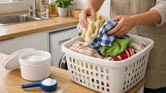 Ako prať kuchynské utierky hygienicky a bez zápachu: jednoduchý postup na doma