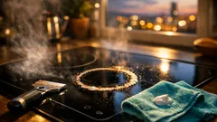 Ako vyčistiť sklokeramickú varnú dosku za 5 minút bez octu a bez škrabancov