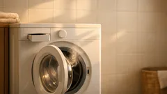 Nechávať dvierka práčky otvorené alebo zatvorené? Jednoduché pravidlo, ktoré funguje