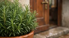 Prečo si dať rozmarín pri dverách a čo tým získate v praxi aj podľa tradície