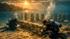 Záhadný podmorský múr pri Bretónsku: 7 000 rokov stará stavba, ktorú odhalilo more