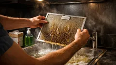 Ako vyčistiť digestor bez chémie: trik s jedlou sódou a horúcou vodou