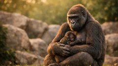 V zoo sa narodilo mláďa gorily nížinnej západnej: prečo je to dôležité pre ochranu druhu