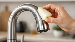 Prečo potrieť vodovodný kohútik cibuľou a čo to reálne urobí s povlakom a mastnotou