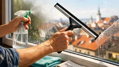 Ako umyť okná bez šmúh: jednoduchý domáci trik s octom