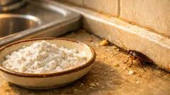 Domáca pasca na šváby z múky a sódy: jednoduchý trik, ktorý zvládnete za 5 minút